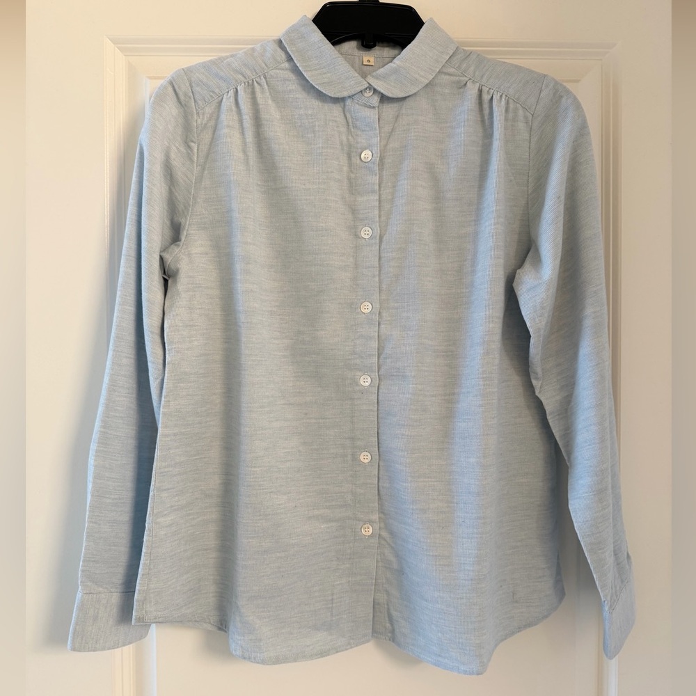 Light Blue Button-Up Shirt